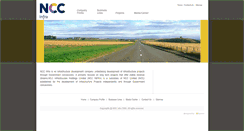 Desktop Screenshot of nccinfra.com